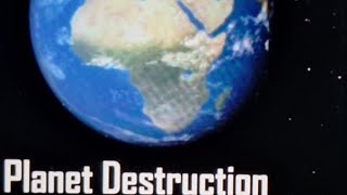 Planet destruction gameplay [upl. by Ariayek]