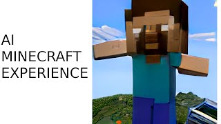 AI Minecraft experience [upl. by Urban125]