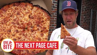 Barstool Pizza Review  The Next Page Cafe Weymouth MA [upl. by Rogerio]