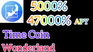 Time Wonderland Token  Crazy Profit on Staking [upl. by Yaeger225]