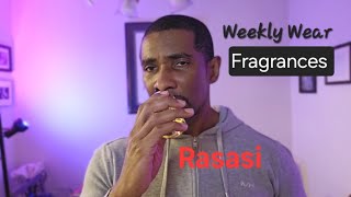 Rasasi fragrances for the entire week  Week 10 [upl. by Amzu]