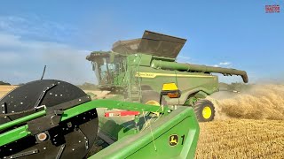 WHEAT HARVEST 2023 Combines [upl. by Laurene]