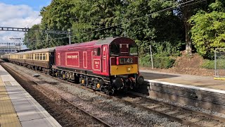 ECS Private Charter  20142 Sir John Betjeman passing Twyford  51024 Unexpected Capture [upl. by Varion]