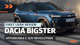 2024 Dacia Bigster First Look Review  Affordable CSUV with Premium Features and Hybrid Powertrain [upl. by Hedwiga]