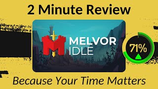 Melvor Idle  Two Minute Review [upl. by Anaeco]