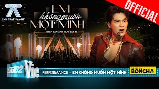 EM KHÔNG MUỐN MỘT MÌNH  Atus trình diễn trên type beat Afro thế giới Anh Trai Say Hi Performance [upl. by Leviram519]