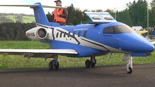 WORLD FIRST PC24 PILATUS PRIVAT JET RC TURBINE SCALE MODEL THE SUPER VERSATILE JET [upl. by Rihana814]