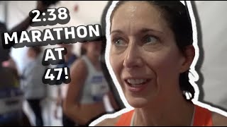 47YearOld Dot McMahan Took Away Lessons From Her 23834 Race At US Olympic Marathon Trials 2024 [upl. by Nilyak497]