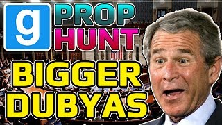 Immense Dubyas Garrys Mod Prop Hunt [upl. by Yelkcub821]