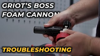 Troubleshooting Tips for the BOSS Foam Cannon from Griots [upl. by Odlanier]