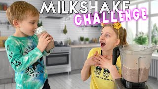 Twin Telepathy Milkshake Challenge [upl. by Riha]