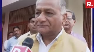 Union Minister VK Singh Speaks Exclusively To Republic TV  May23WithArnab [upl. by Pliske]