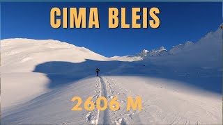 Passo del Tonale Cima Bleis 2606 m Ski Alp [upl. by Sedlik]