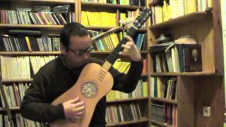 Francisco Guerau Canarios Thomas Schmitt baroque guitar [upl. by Ydnarb]