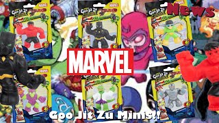 New Goo Jit Zu Marvel Minis [upl. by Anekahs514]