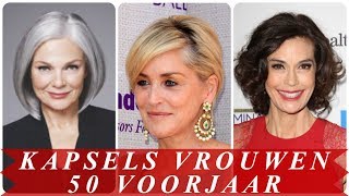 Nieuwe kapsels vrouwen 50 voorjaar 2018 [upl. by Ecneralc]