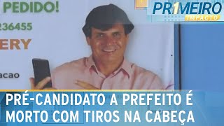 Précandidato a prefeito é morto com tiros na cabeça dentro de casa  Primeiro Impacto 131223 [upl. by Yaker]