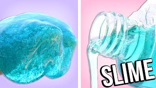 HAZ SLIME CON 1 INGREDIENTE SIN BORAX Y SIN PEGAMENTO  Tutoriales Belen [upl. by Farrand456]