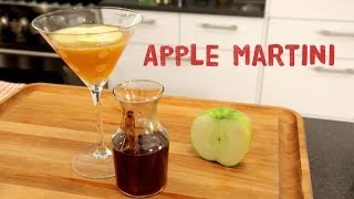 How to Make a Spiced Apple Martini by Brooklyn Cooking Happy Hour [upl. by Grimaud]