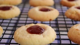 Jam Drops Classic Cookies  One Pot Chef [upl. by Ashlen412]