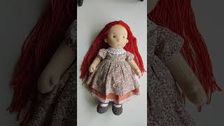 Anatomically correct waldorf inspired doll with clothes [upl. by Anselmi]