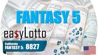 Fantasy 5 winning numbers Jan 6 2018 [upl. by Yates]