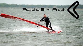 Mike Burns On Severne Psycho 3  Freek in Cape Hatteras [upl. by Nwonknu]