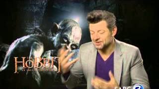 Andy Serkis on what scenes he directed in The Hobbit [upl. by Atikel]