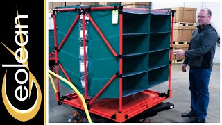 GeoLean Rotational Cart w Bag Dunnage [upl. by Ajnotal587]