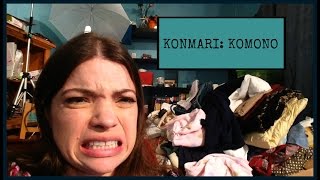 6 Part 1 KonMari Marie Kondos Method of Tidying Komono [upl. by Bellaude]