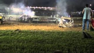 Henry County KY full size car demolition Derby 62610 part 3 [upl. by Chemaram626]