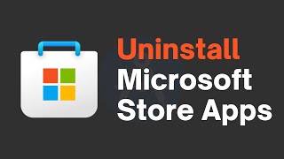 How to Uninstall a Microsoft App [upl. by Nagaem]