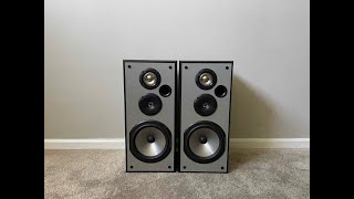 Pioneer SH253BK Home 3 Way Bookshelf Speakers [upl. by Rhoda]