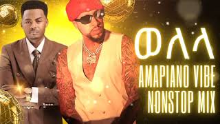 ወለላ 🔥🔥🔥 Ethiopian Amapiano Nonstop Mix  DJ Fatty Nonstop [upl. by Azeret]