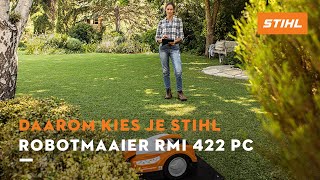 Wat zijn de voordelen van de robotmaaier STIHL RMI 422 PC [upl. by Magdalen]