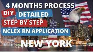 NEW YORK BON NCLEXRN APPLICATION  DIY GUIDE  DETAILED STEP BY STEP PROCESS [upl. by Plume]