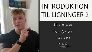 Introduktion til ligninger 2 [upl. by Eniamrehc]