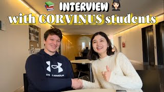 Interviewing Corvinus Students👩🏻‍🎓 The Real University Experience  corvinusuniversity [upl. by Aubreir]