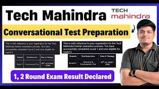 🔥Tech Mahindra Conversational Test 2024  Tech Mahindra Conversational Round  How to Prepare [upl. by Winters]