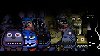 Bonnie Generations  FNaF Speedpaint [upl. by Kartis]