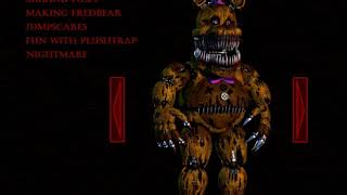 Nightmare Fredbear Sings FNAF Song [upl. by Nnawaj]