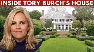 Tory Burch Hamptons House Tour  INSIDE Tory Burchs Southampton Home  Interior Design [upl. by Adnihc]