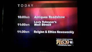 PBS Schedule Bumper 2004 WFWATV [upl. by Seira]