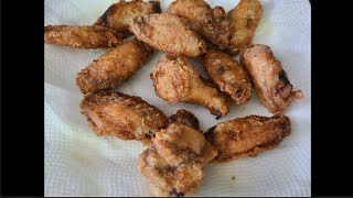 How to make fry chicken wings home fyp viralshort chickenwingsrecipe [upl. by Schwerin]