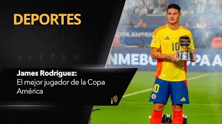 James Rodríguez El mejor jugador de la Copa América [upl. by Deerc845]