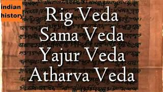 The Four VedasOrigin and brief description of 4 Vedas  Types of Vedas  Four Vedas Name amp Features [upl. by Ninetta]