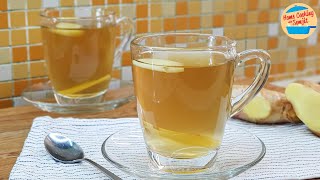 Fresh and Soothing Ginger Tea Recipe from Scratch [upl. by Supat]