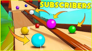 MARBLE Race Decides Best Subscribers  Marble World [upl. by Eta632]