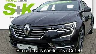 Renault Talisman Intens dCi 130 Black Pearl Schwarz Autohaus SK [upl. by Sewel637]