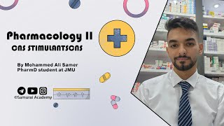 Pharmacology II  CNS Stimulant  Methylxanthines caffeine  Nicotine  Cocaine  Amphetamine [upl. by Etyam]